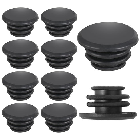 10PCS Handlebar End Plugs, 2.7 Cm/1 Inch Bike Handlebar End Caps, Rubber Handlebar Plugs, Mountain Bike Handlebar Ends Bike Cable End Caps for Mos...