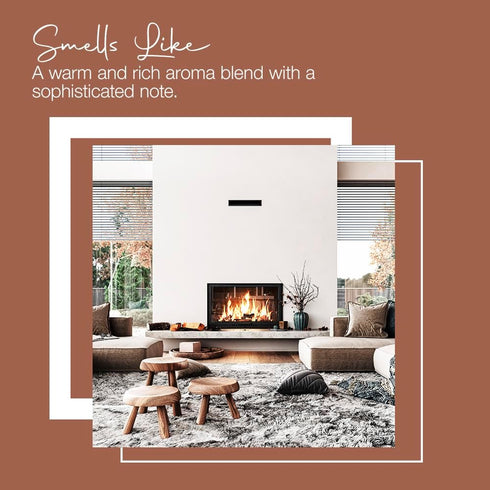 SpaRoom Aromatherapy Diffusing Fragrance Essential Oils Crafted Blends for Diffusers, Candles and Air Fresheners, 30 mL, Warm and Rich Smolder Sce...