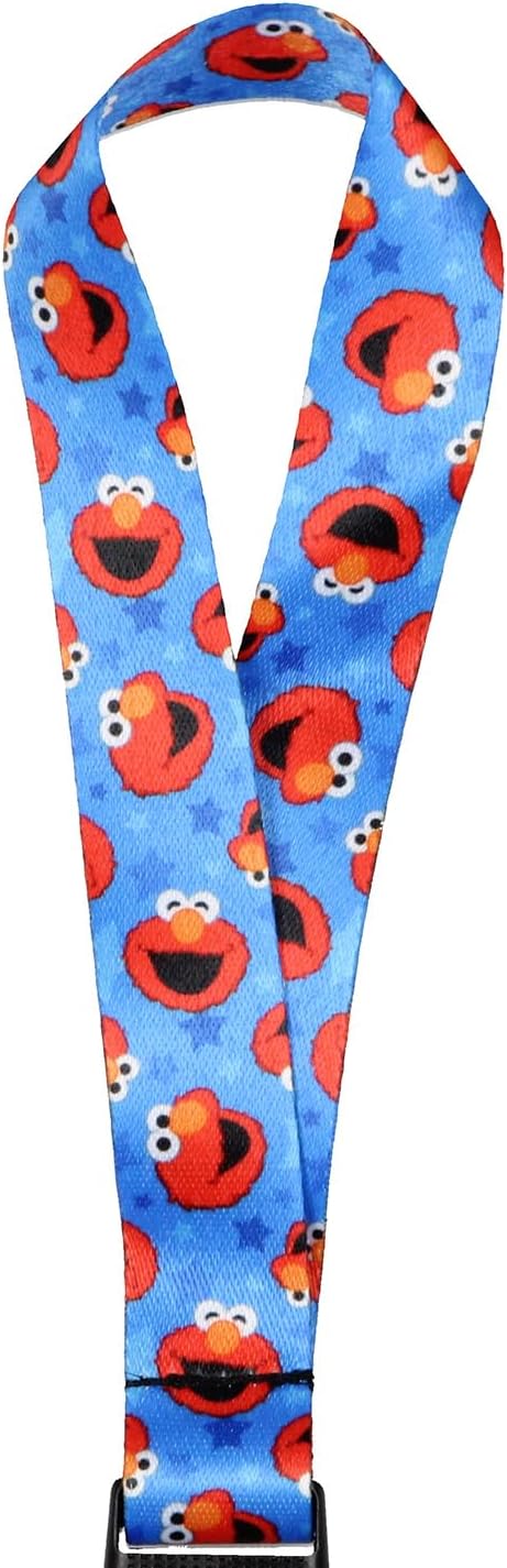 Sesame Street Elmo Wristlet Strap Lanyard for Keys | Hand and Wrist Lanyard ID Badge Holder Keychain for Men Women...