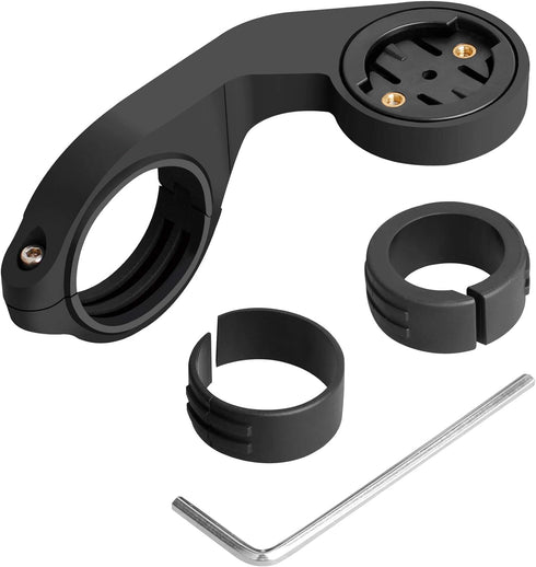 Out-Front Bike Mount Bicycle Extended Mount with Carbon Finish Compatible with Garmin Edge 200, 500, 510, 520, 800, 810, 530, 830 and Other Garmin...