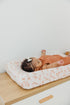 Premium Knit Changing Pad Cover by Copper Pearl: Soft, Stylish, and Universal Fit for All Standard Diaper Changing Pads, Trendy Design Changing Pa...