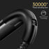 mcdodo Anti Bending Cable, 2 LED Switching Cord Nylon Braided Sync Charge USB Data 6FT/1.8M Cable Compatible New Phone List Below (6FT/1.8M, Black...