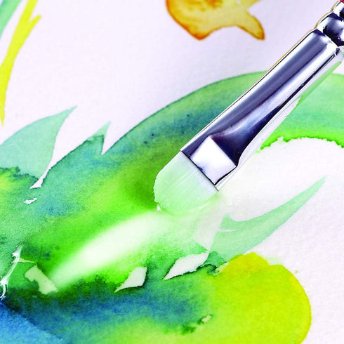 Creative Mark Scrubber Watercolor Brushes - Professional Watercolor Brushes for Scrubbing, Blotting, Re-Shaping Edges, and More! - Set of 3...