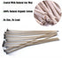 100pcs ECO Wicks for Soy Candles, 6 inch Pre-Waxed Candle Wick for Candle Making,Thick Candle Wick with Base...