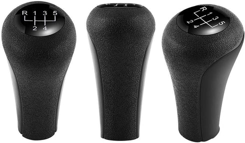 KIMISS 5 Speed Shift Knob, for E28 E30 E34 E36, Car Manual Gear Stick Head Non-Slip and Comfortable Shifting Knob Shifter Black...