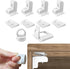 DILSIAI Adhesive Baby Proofing- Magnetic Cabinet Safety Locks for Drawers and Doors, No Drill Installation, ?Set of 4 Locks? (4 LOCKS)...