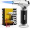 TBTEEK Butane Torch, Kitchen Torch Cooking Torch with Safety Lock & Adjustable Flame for Cooking, BBQ, Baking, Brulee, Creme, DIY Soldering(Butane...