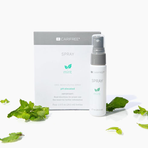 CariFree Oral Spray, Mint Flavored, Xylitol for Moisturization, Neutralizes pH, Fluoride-Free, Freshen Breath, Recommended by Dentists, Made in Th...