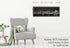 New York City 2022 Manhattan Midtown Skyline PHOTO PRINT UNFRAMED NIGHT Black & White BW NYC 11.75 inches x 36 inches Photographic Panorama Print ...