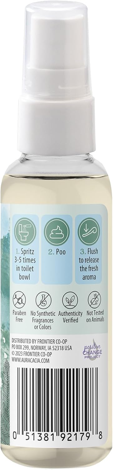 Aura Cacia Fresh Toilet Spray 2 Fl. Oz....