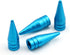 Valve Caps Aluminum Pointed Shape Cars Tires Valve Stem Caps Cover Dustproof Fit Most Vehicle SUV Bike Trucks Motorcycles 4 Pcs/Set (Metallic Blue...