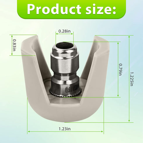 SPX3000-TPS Universal Pressure Washer Nozzle Tips Compatible with Sun Joe SPX 3000 Series and Universal Pressure Washers,5 Piece Quick Connect Spr...