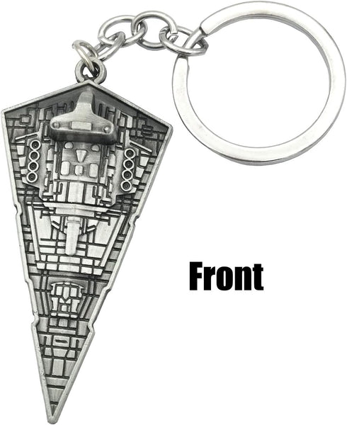 NW GenHaoQi Surrounding Key Ring,Silver ,Large...