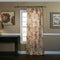 Ellis Curtain Balmoral Floral 48" x 63" Tailored Curtain Panel, Red...