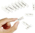 Mini Photo Clips, 128 Pcs, 1.4 Inch Small Wooden Clothespins for Baby Cloth, Pictures...