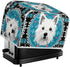 4 Slice Toaster Cover West Highland White Terrier Appliance Toaster Cover Westie Blue Mandala Universal Fit Wide Slot Bread Maker Protective Cover...