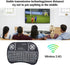 Backlit Mini Keyboard Touchpad Mouse, Portable 2.4Ghz Mini Wireless Keyboard with Touchpad Work for iPad, PC, Android TV Box, Smart TV, Tablet and...