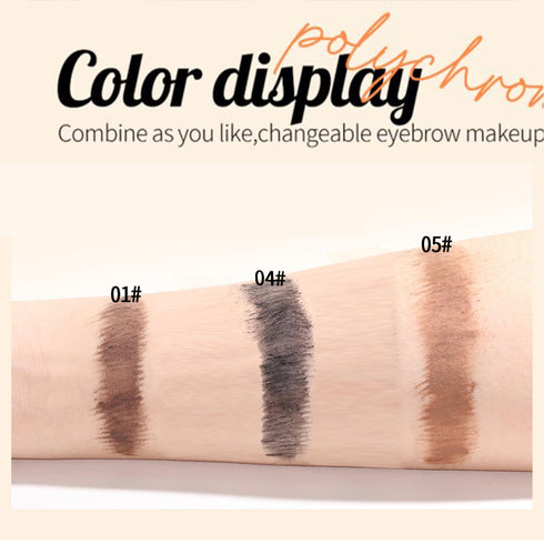 Waterproof Light Brown Eyebrow Gel, Instant Bushy Eyebrow Makeup for Natural Looking Stays on All Day Eye Brow Gel Makeup Fills and Shapes 0.11 Ou...