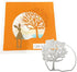 Tree Border Frame Metal Die Cuts, Tree Border Background Wedding Cutting Dies Stencils DIY Crafts Cards Cuts for DIY Embossing Card Making Photo D...