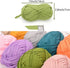 2 PCS T-Shirt Yarn Elastic Fabric Crochet Cloth Knitting Yarn, Spaghetti Yarn Fettuccini Zpagetti Ball for Hand DIY Bag Blanket Cushion Crocheting...