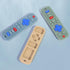 3 Pack Baby Teething Toys, Silicone TV Remote Control Shape Teethers for Babies Toddler 0-24 Months Chew Toys, Teething Relief Baby Toys for Infan...