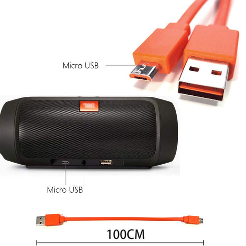 Charging Cable Micor USB Charger Power Cord Compatible with JBL Flip 4 3 2 Charge 3 2 2+ Plus Clip 3 2 Pulse 3 2 GO GO2 Trip Wireless Speaker...