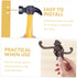 Movable Wall Hook Coat Hangers Swing Arm Hooks Metal Clothes Hanger Wall Mounted Clothing Rack Utility Wall Hanging Hook Cast Iron Hooks Coat Hook...