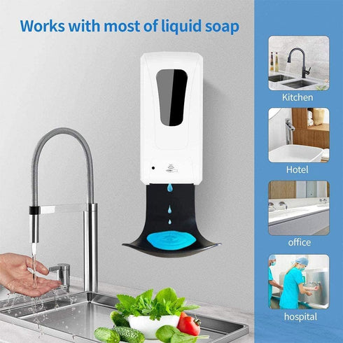 2PCS Dispenser Drip Tray Wall Mount Soap Dispenser Bracket,Laundry Detergent Drip Catcher Prevent Dripping and Spraying, Easy to Clean(Black...