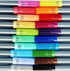 eatsleepdoodle Artist Set of 20 Original Doodle Wash-Out Fabric Marker Set - Double-Ended Felt Tips in Handy Storage Box...