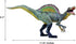 Gemini & Genius Dinosaur Toys for 3 4 5 6 7 Year Old Boys, Spinosaurus with Movable Jaw Dino Action Figure, Cool Birthday Cake Topper, Party Gift,...