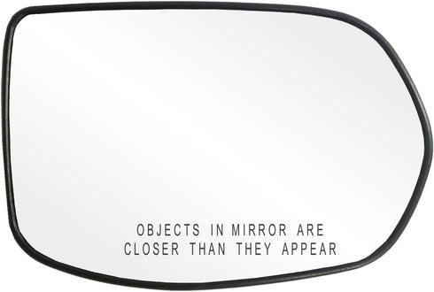 Fit System 80217 Passenger Side Non-Heated Mirror Glass w/Backing Plate, Honda CR-V, 4 15/16" x 7 7/16" x 7 5/8"...