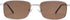 SOJOS Retro Vintage Rectangle Polarized Sunglasses Mens Womens Classic UV400 Metal Sunnies SJ1215...