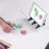QPOIBSD Portable DIY Drawing Tracing Board Light Copy Pad Optical Image Reflection Projector Wireless Copy Board Shadow Mirror Tracer with Stand f...