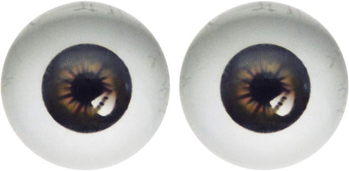 100PCS 8MM Human Eyes Glass Cabochon for Art Dolls Sculptures Props Masks Fursuits Taxidermy Jewelry Making Flatback 0.31inches...