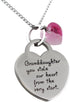 Grandaughter, You Stole Our Heart from the Very Start' Pendant Necklace...