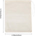50 Pieces Cheesecloth Bag Drawstring Soup Bags Mesh Spices Bags for Coffee Loose Leaf Tea Crafts Sachet Soap Pouch (2.36x3.15inch), Natural color...