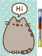 Trends International Pusheen - Hi Wall Poster, 22.375" x 34", Premium Poster & Clip Bundle...
