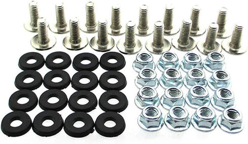 TC-Motor M6 x 16 Plastic Fender Bolt Washer Nut Screw Kit For 50cc 70cc 90cc 110cc 125cc ATV Quad 4 Wheeler...