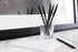 Black Gold Pens with Black Ink | Luxury Ballpoint Gold Pen Set of 6 in Glossy White Gift Box | Gold Office Supplies for Women Men - Slim Nice Pens...