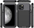 iPhone 11 Case, Aluminum Metal Case with Silicone Frame - Water Resistant Shockproof Heavy Duty Tempered Glass Screen Protector Dual Layer Protect...
