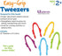 Learning Resources Easy-Grip Tweezers, Preschool Learning Activities, Educational Toys for Ages 2+, Teacher Supplies for Classroom, Fine Motor Ski...