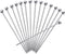 15PCS Cocktail Picks for Drinks, Stainless Steel Cocktail Toothpicks, Reusable Cocktail Skewers, Garnish Picks Bloody Mary Skewers, Metal Martini ...