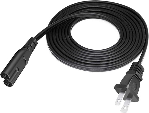 Power Cord Replacement for Dewalt DCR010 Jobsite Speaker DCR028B Radio 8.2ft 2-Slot AC Power Cord Cable...