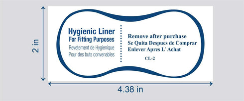 Protective Hygienic Clear Adhesive Liners Strips Swimwear Bikini Lingerie (50)...