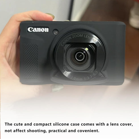 SX730 SX740 Camera Case,Canon powershot sx740 hs case,Anti-Scratch Slim Fit Lightweight Protective Case,Soft Silicone Case for Canon PowerShot SX7...