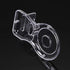 Hipiwe Acrylic Tea Cup Saucer Display Stands Clear Dinnerware Display Easel Stand Teacup Sets Plate Holder,Pack of 8 (8pcs,Short Legs)...