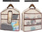 Hanger Diversion Safe, Hanging Closet Safe with Dual-Sided Pocket, Fits Under Hanging Clothes to Hide Guns Money Stash Jewelry Documents Valuables...