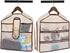 Hanger Diversion Safe, Hanging Closet Safe with Dual-Sided Pocket, Fits Under Hanging Clothes to Hide Guns Money Stash Jewelry Documents Valuables...