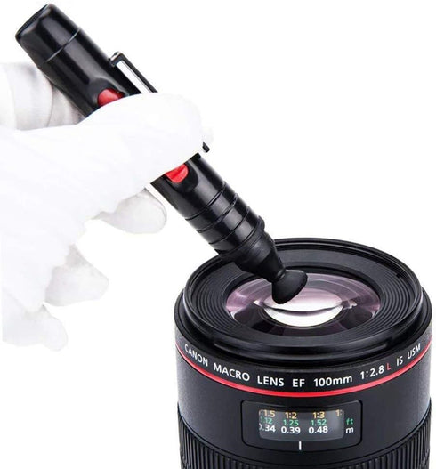 3IN1 Camera Cleaning Kit Suit Dust Cleaner Brush Air Blower Wipes Clean Cloth kit for Gopro for Canon Nikon Camcorder VCR......
