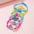 COLORFUL BLING Cute Dinosaur Beaded Strand Bracelet Lovely BFF Bracelets Set for Women Adjustable Enamel Butterfly Cat Paw Heart Rainbow Charm Bra...